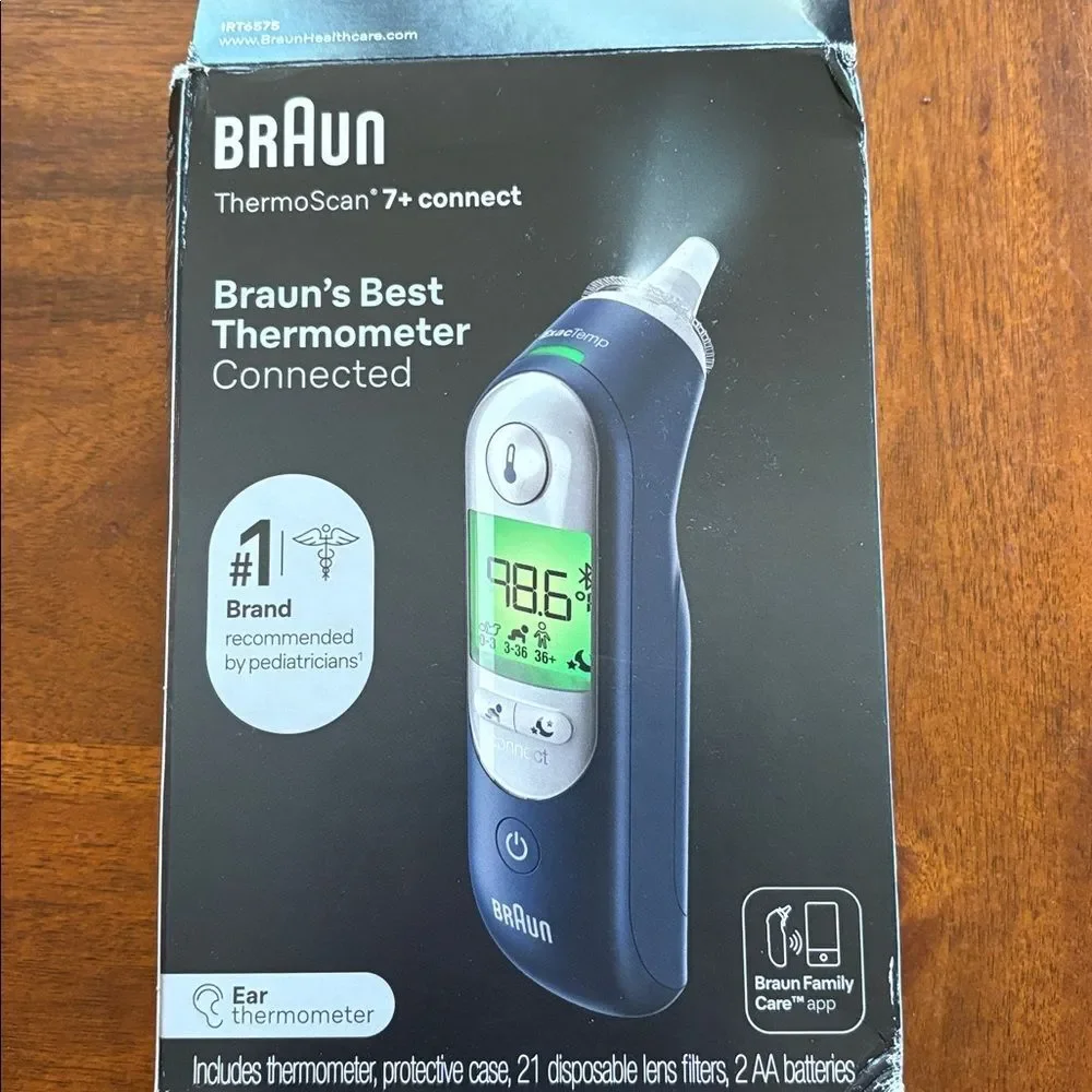 Braun ThermoScan 7+ Connect Ear Thermometer - Picture 4 of 5